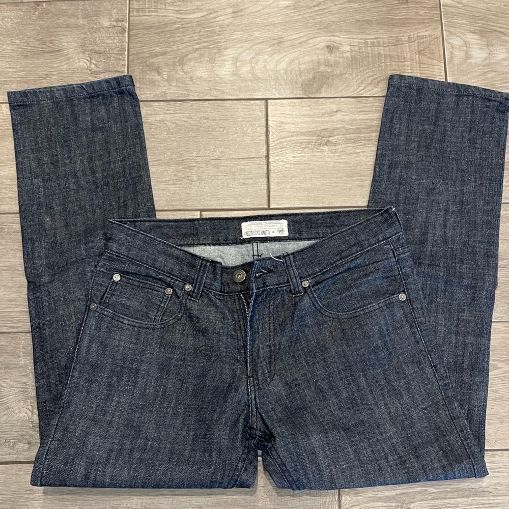 Ecko Unlimited Men’s Classic Blue Denim Jeans Slim straight 32